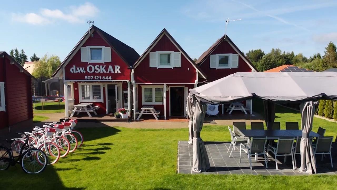 Domki Wczasowe Oskar Chłopy Exteriér fotografie